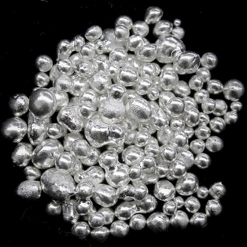 Серебряные гранулы СРА-1 ТУ 1752-085-00196533-2005